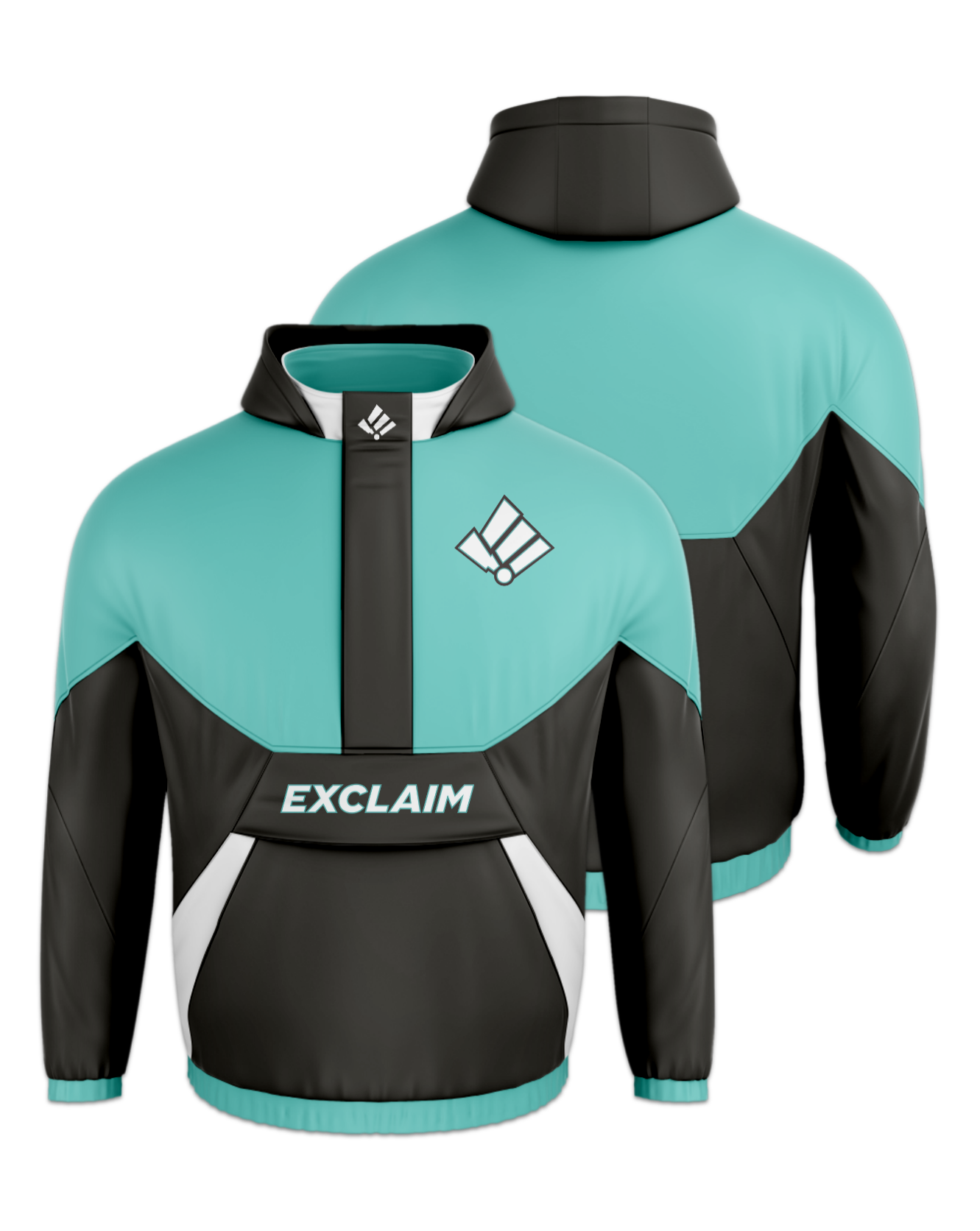 Rendered product preview, stack