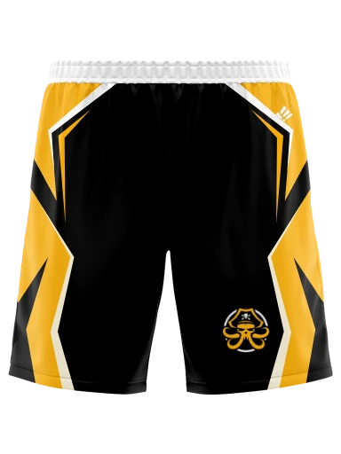 Mens Pocketed Sublimated Shorts preview, front