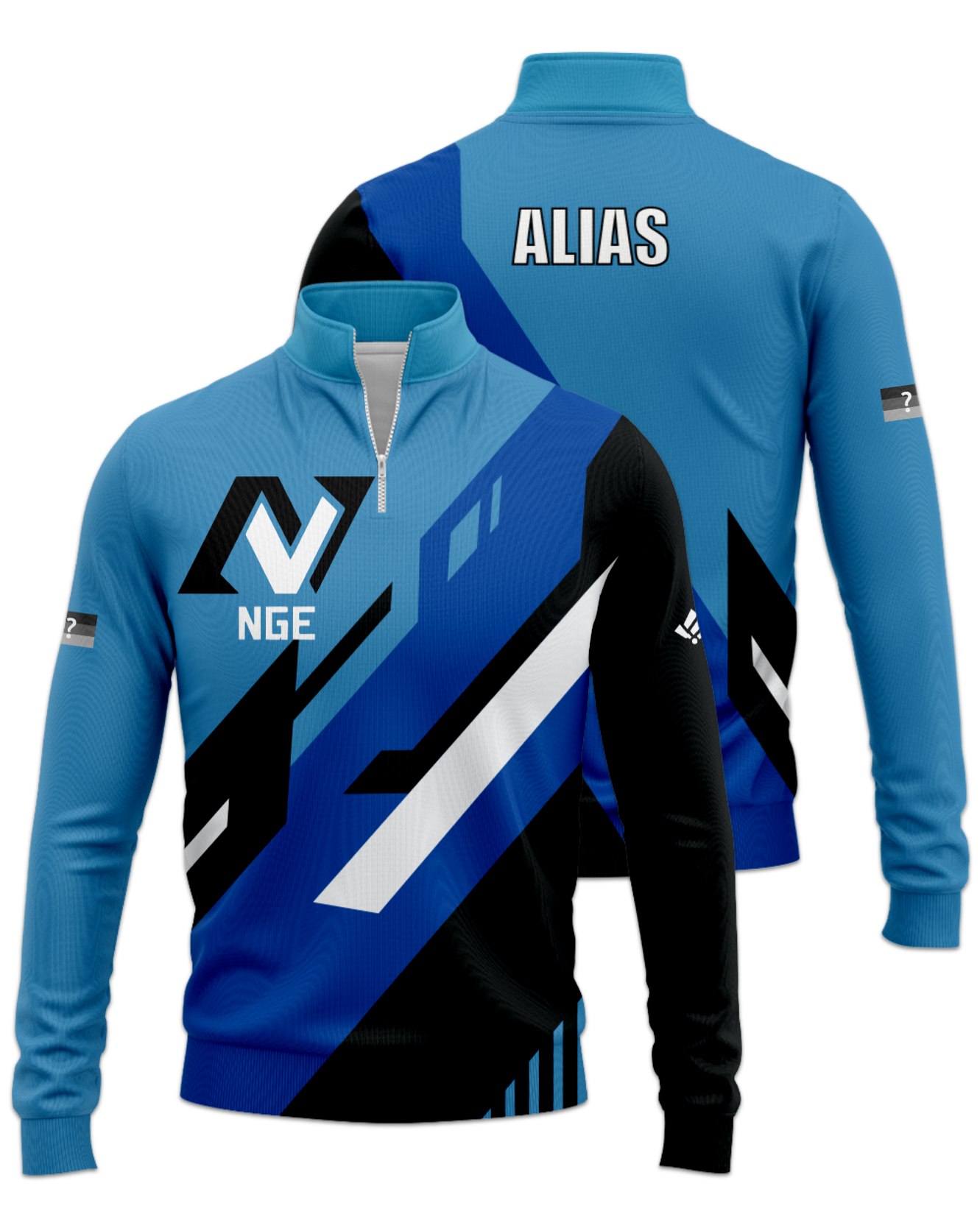 Rendered product preview, stack