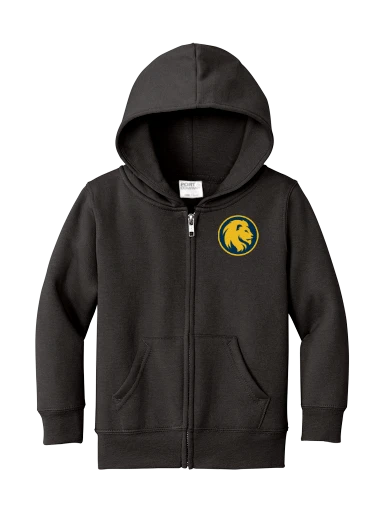 Toddler Core Fleece Full-Zip Hooded Sweatshirt preview, front
