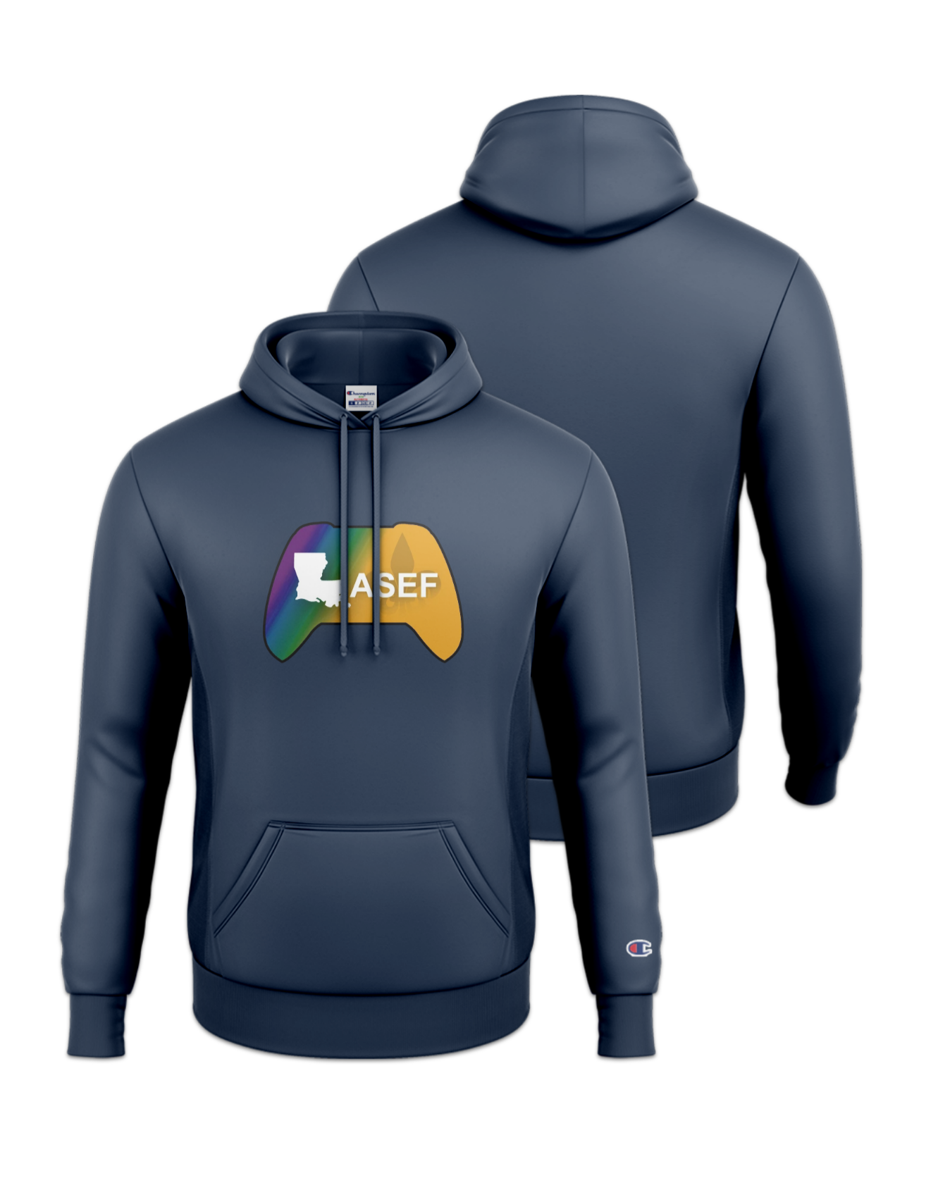 Rendered product preview, stack