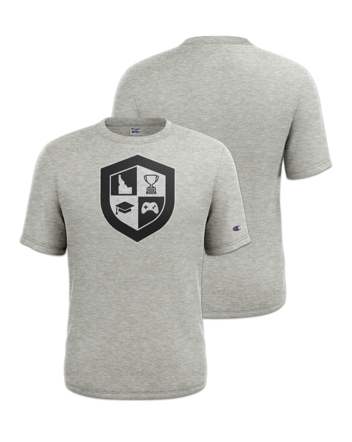 Rendered product preview, stack