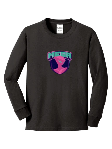 Youth Long Sleeve Core Cotton Tee preview, front