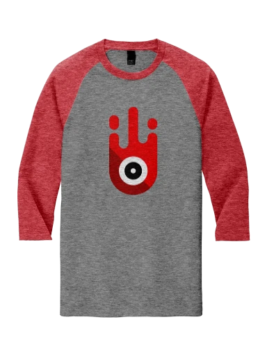 Perfect Tri 3/4-Sleeve Raglan preview, front