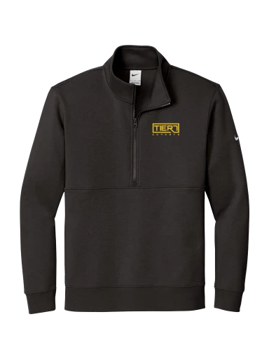 Tier 7 Fundraising Store Nike Club Fleece Sleeve Swoosh 1/2-Zip preview, front