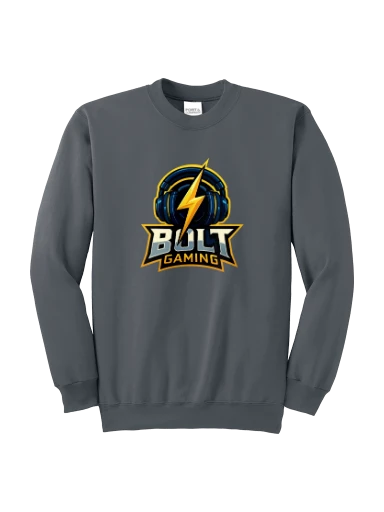 Port & Co Essential Fleece Crewneck Sweatshirt preview, front