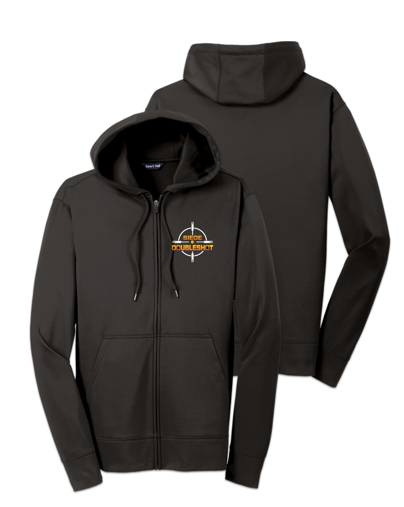 Rendered product preview, stack