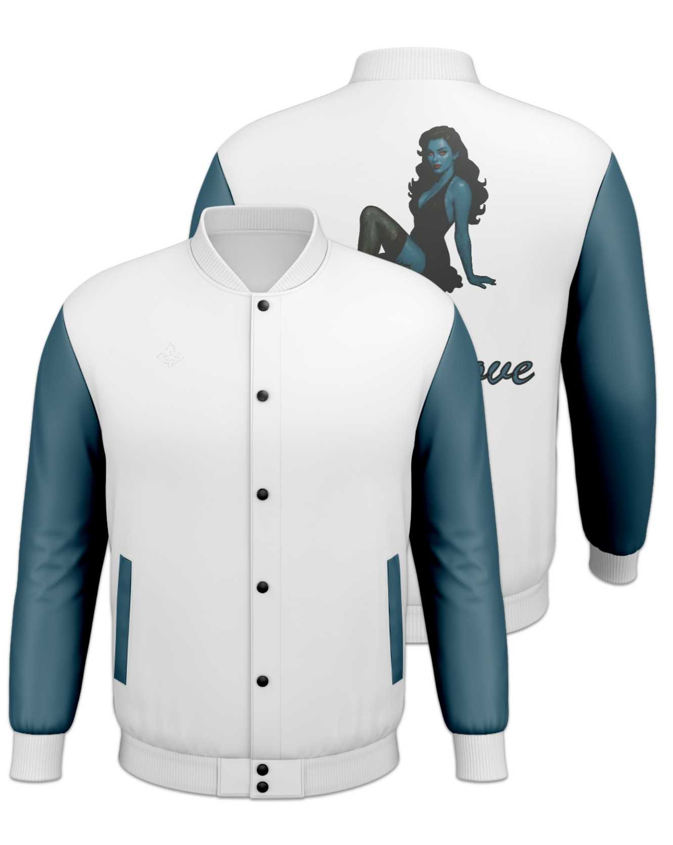 Rendered product preview, stack