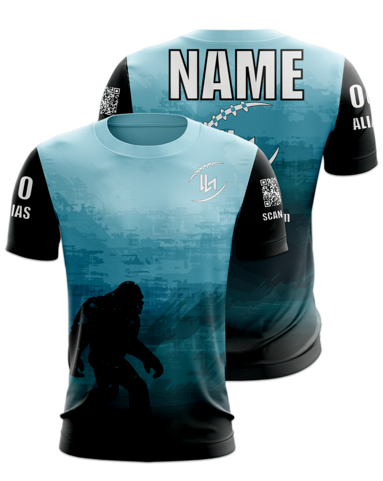 Rendered product preview, stack