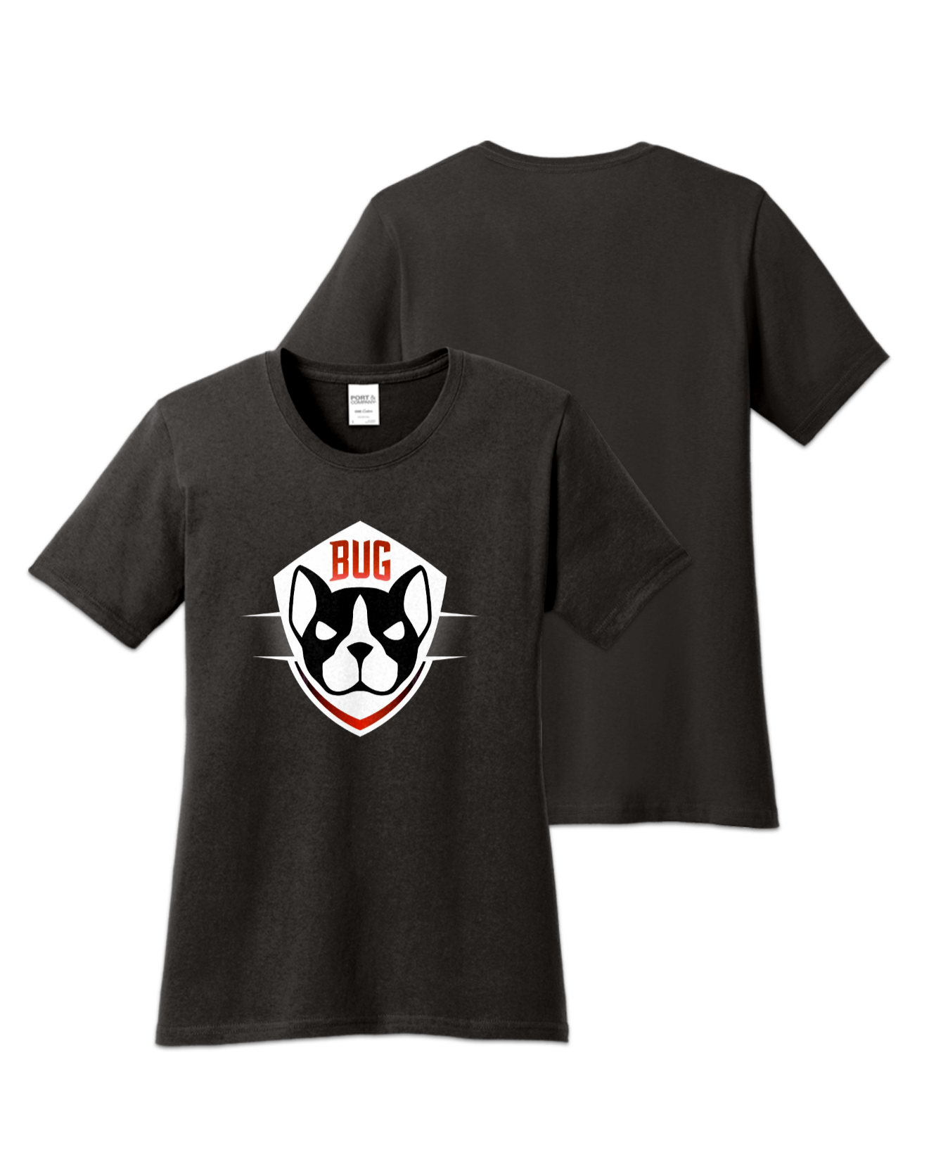 Rendered product preview, stack