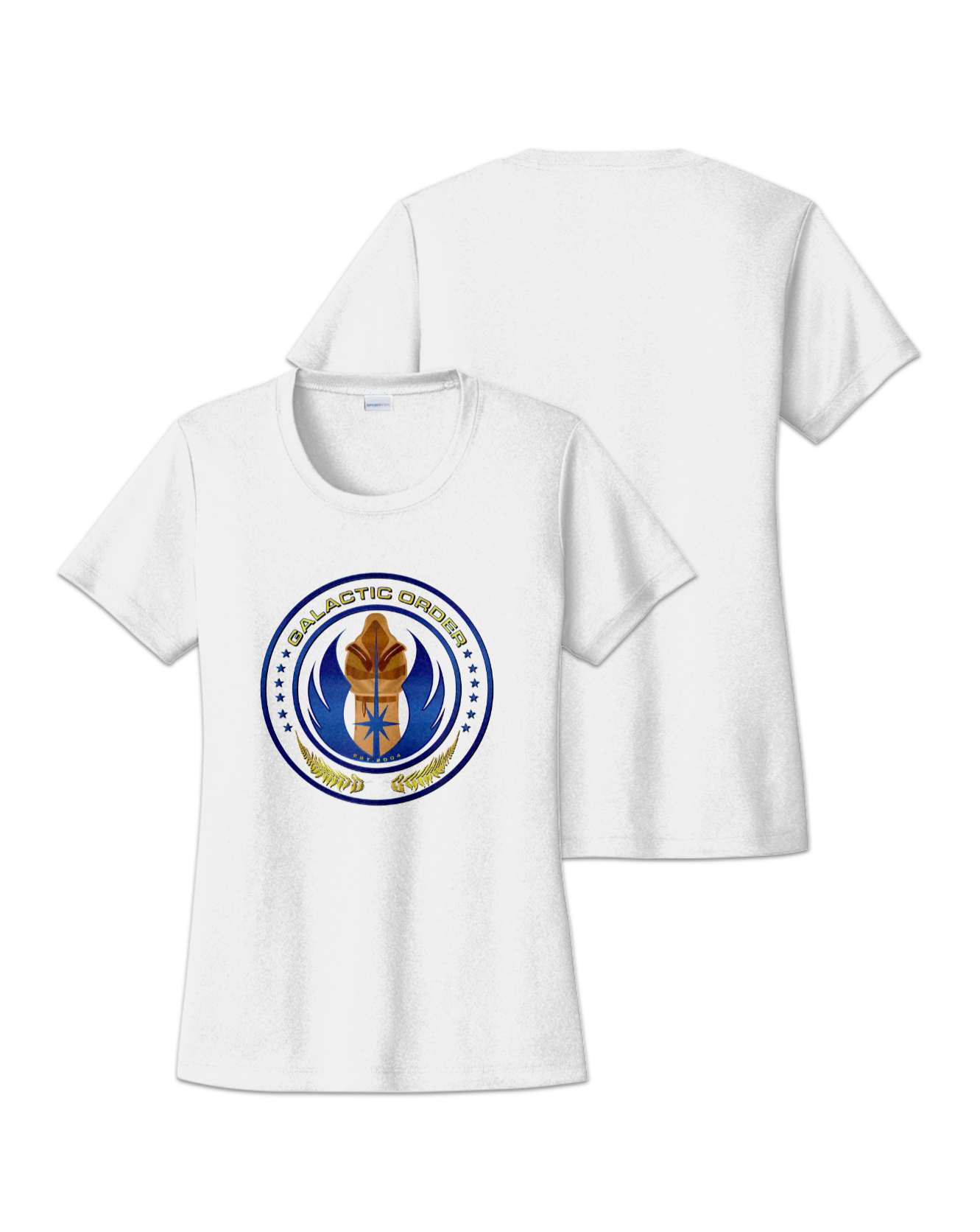 Rendered product preview, stack