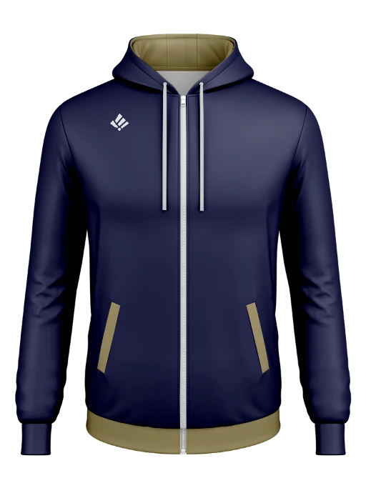 Hooded Soft Shell Full Zip Jacket