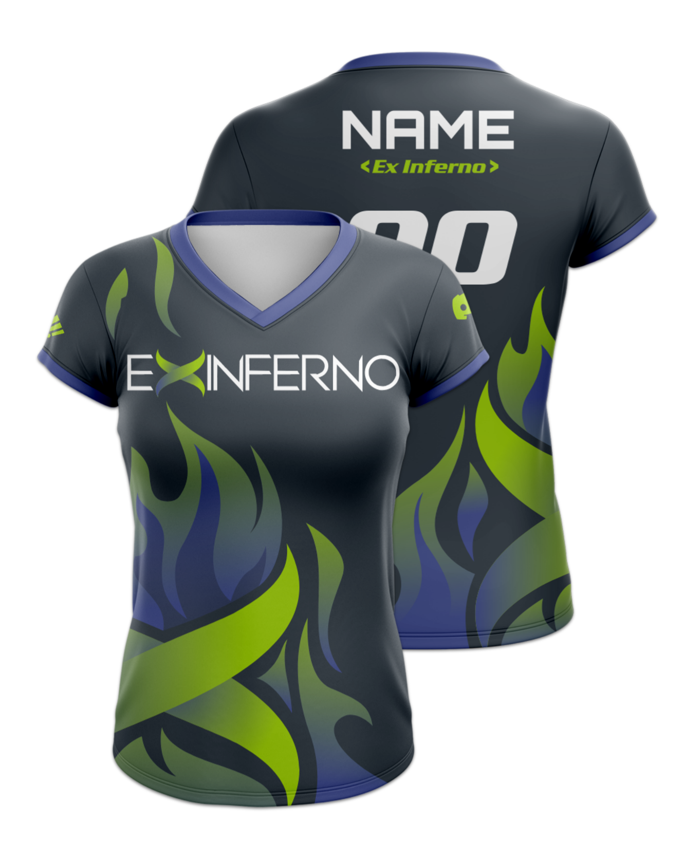 Rendered product preview, stack