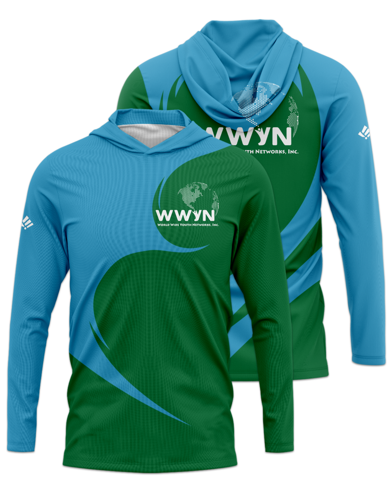 Rendered product preview, stack