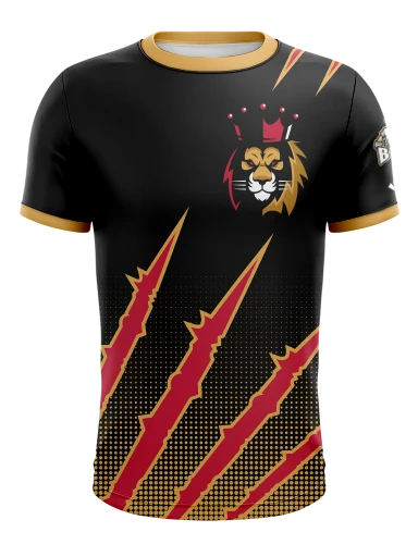 Custom Crew Neck Esports Jersey preview, front