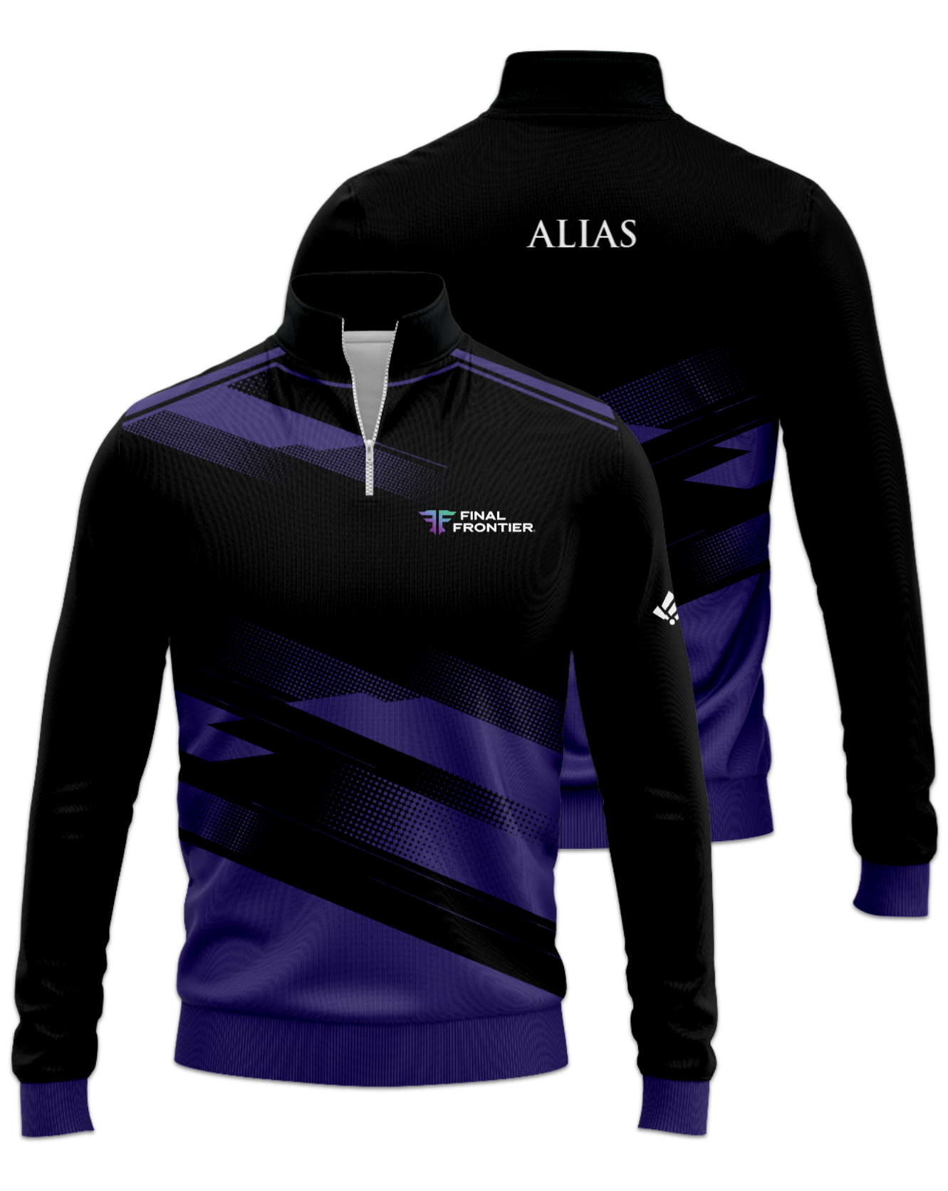 Rendered product preview, stack