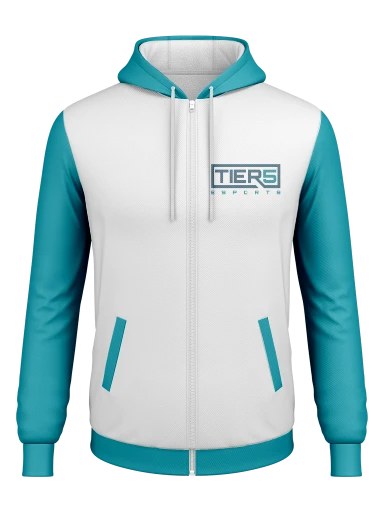 Tier 5 Team Store Full Zip Poly Fleece Hoodie preview, front
