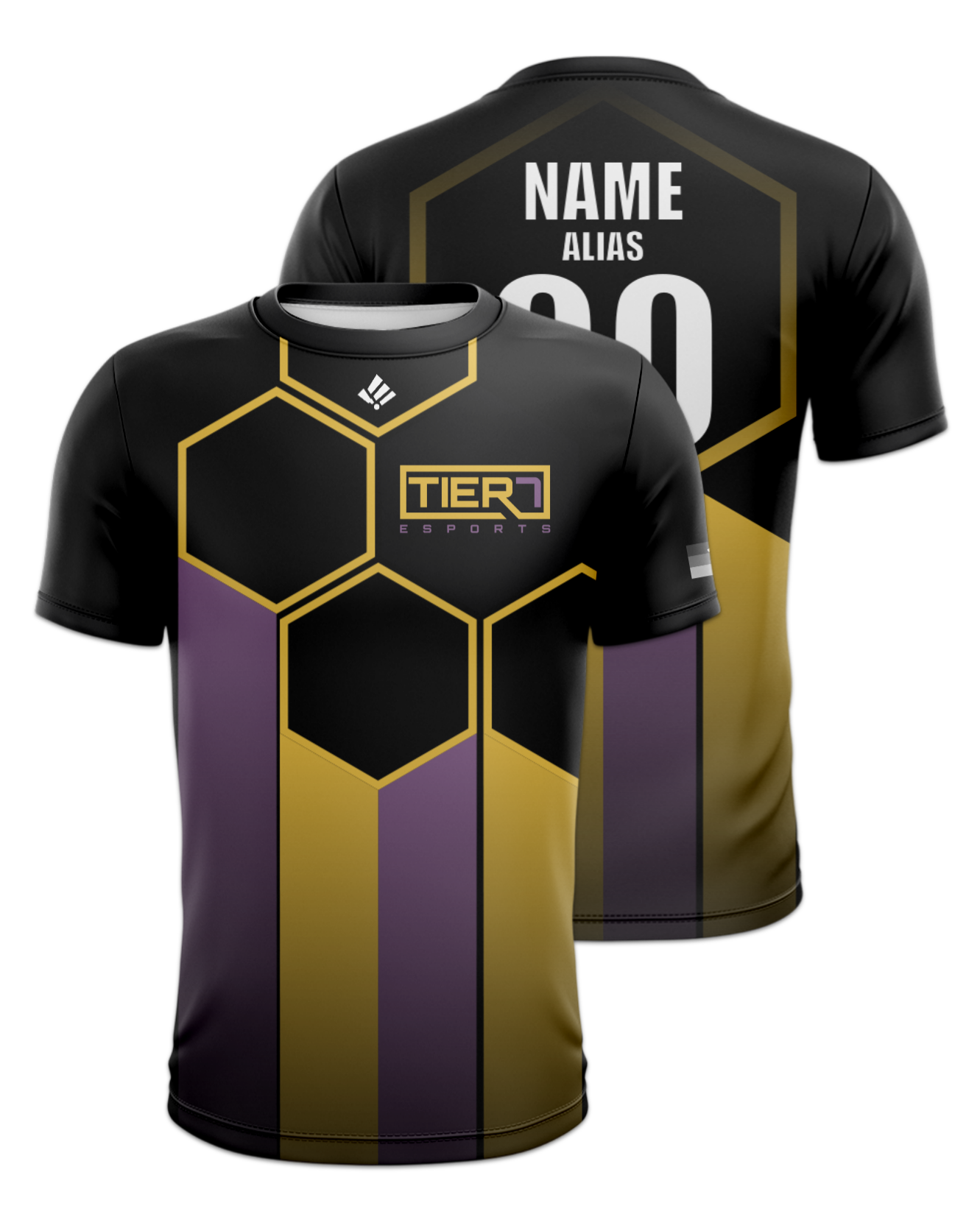 Rendered product preview, stack