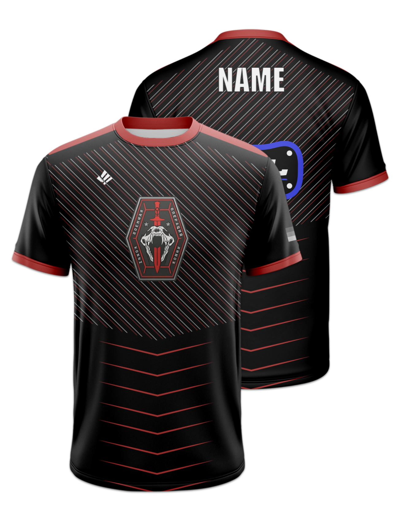 Rendered product preview, stack