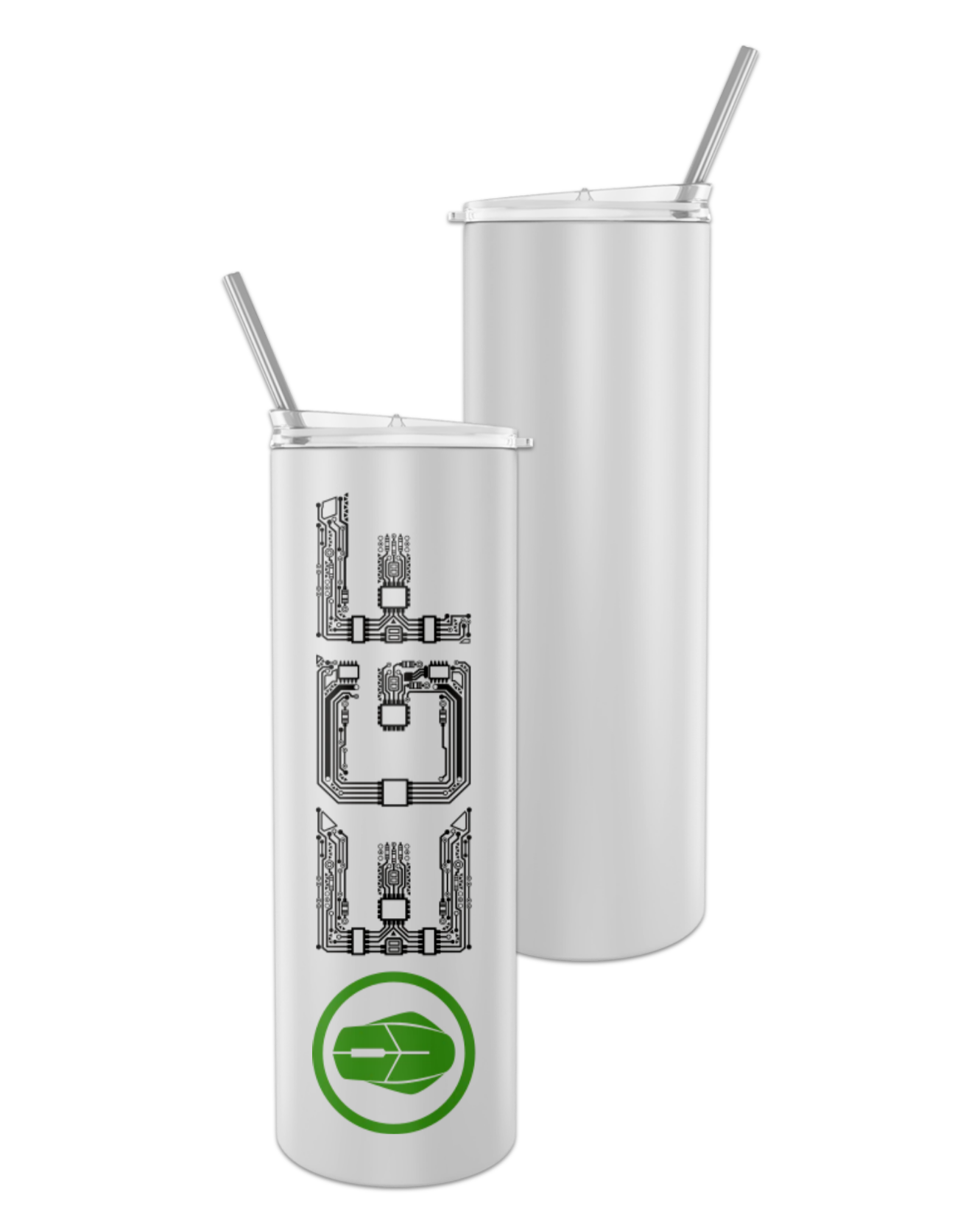 Rendered product preview, stack