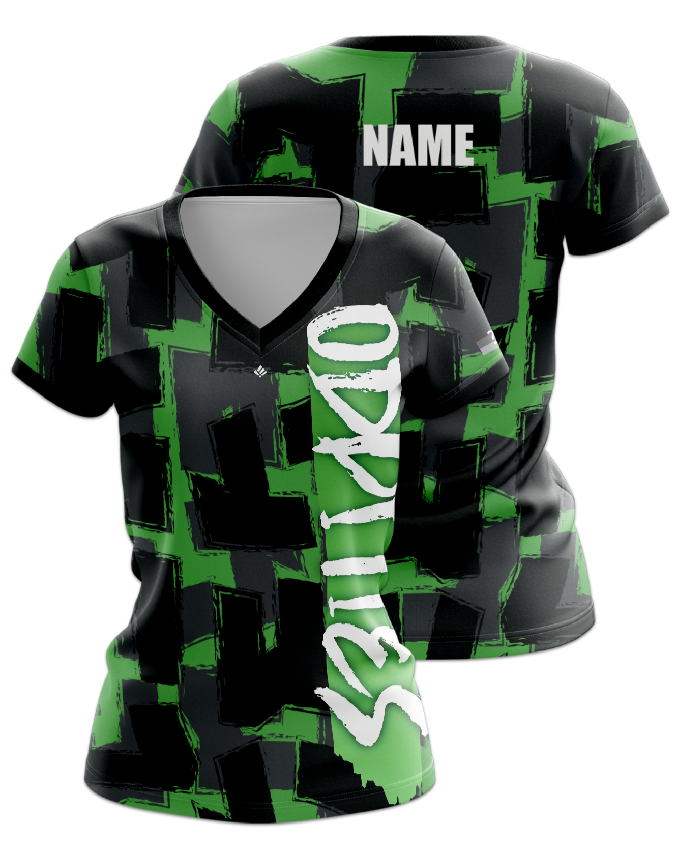 Rendered product preview, stack