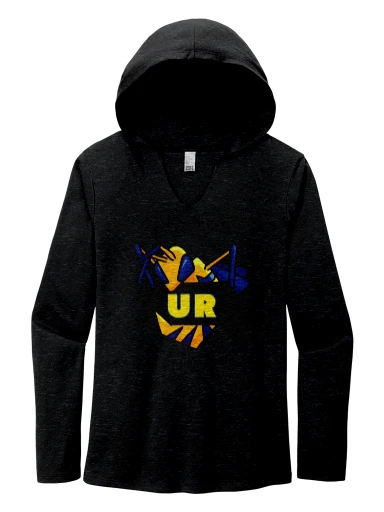 Women's Perfect Tri Long Sleeve Hoodie preview, front