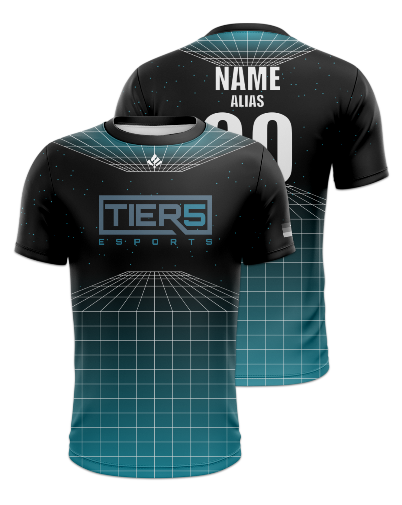 Rendered product preview, stack