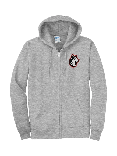 Tall Essential Fleece Full-Zip Hooded Sweatshirt preview, front