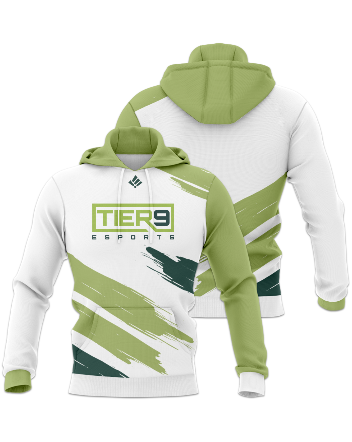 Rendered product preview, stack