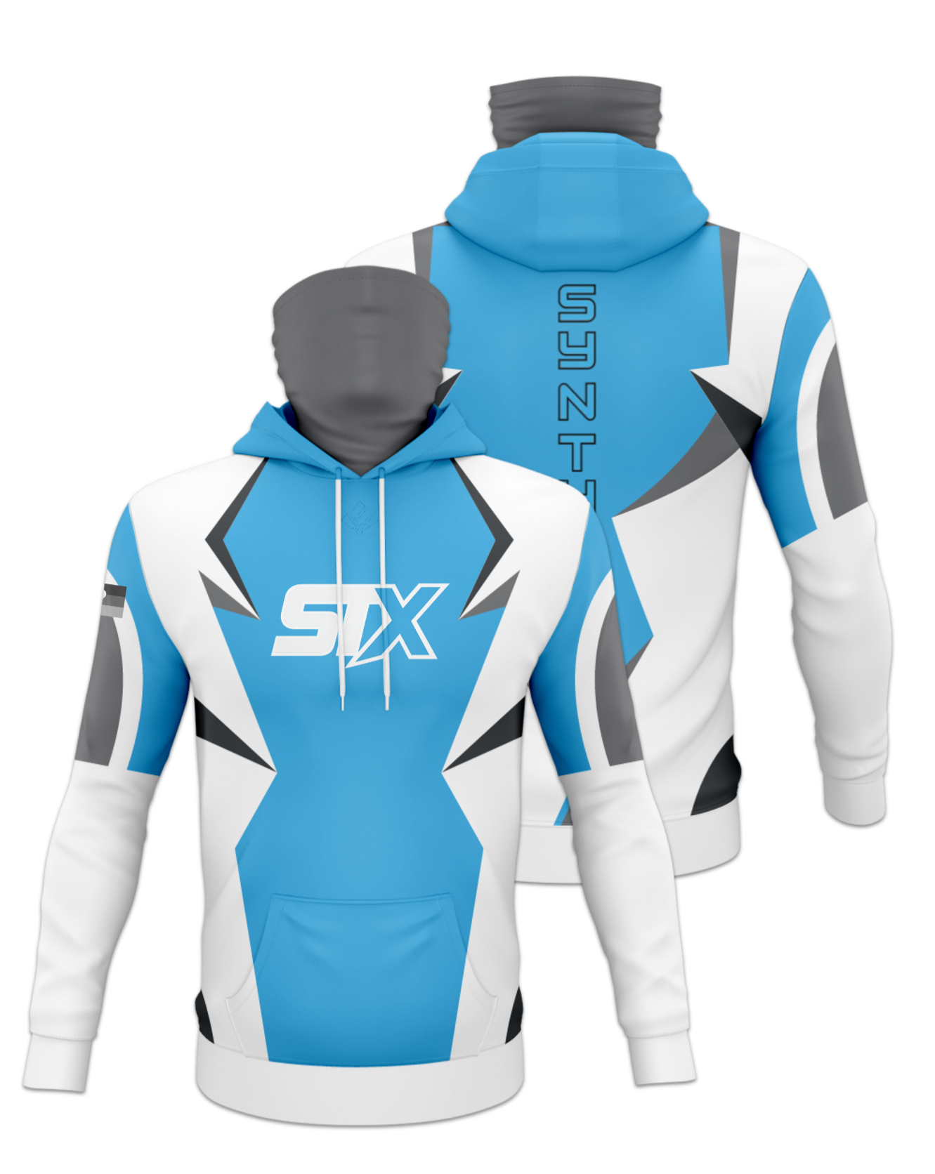 Rendered product preview, stack