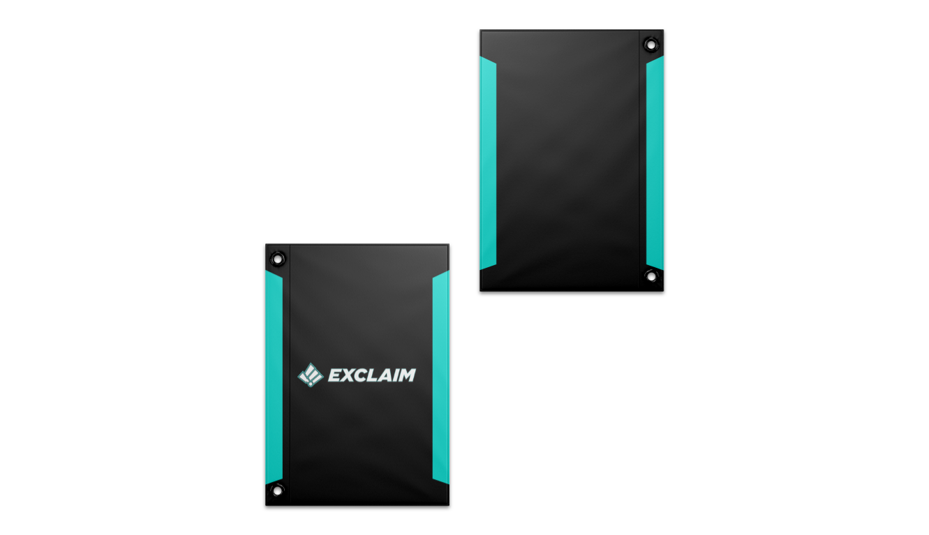 Rendered product preview, stack