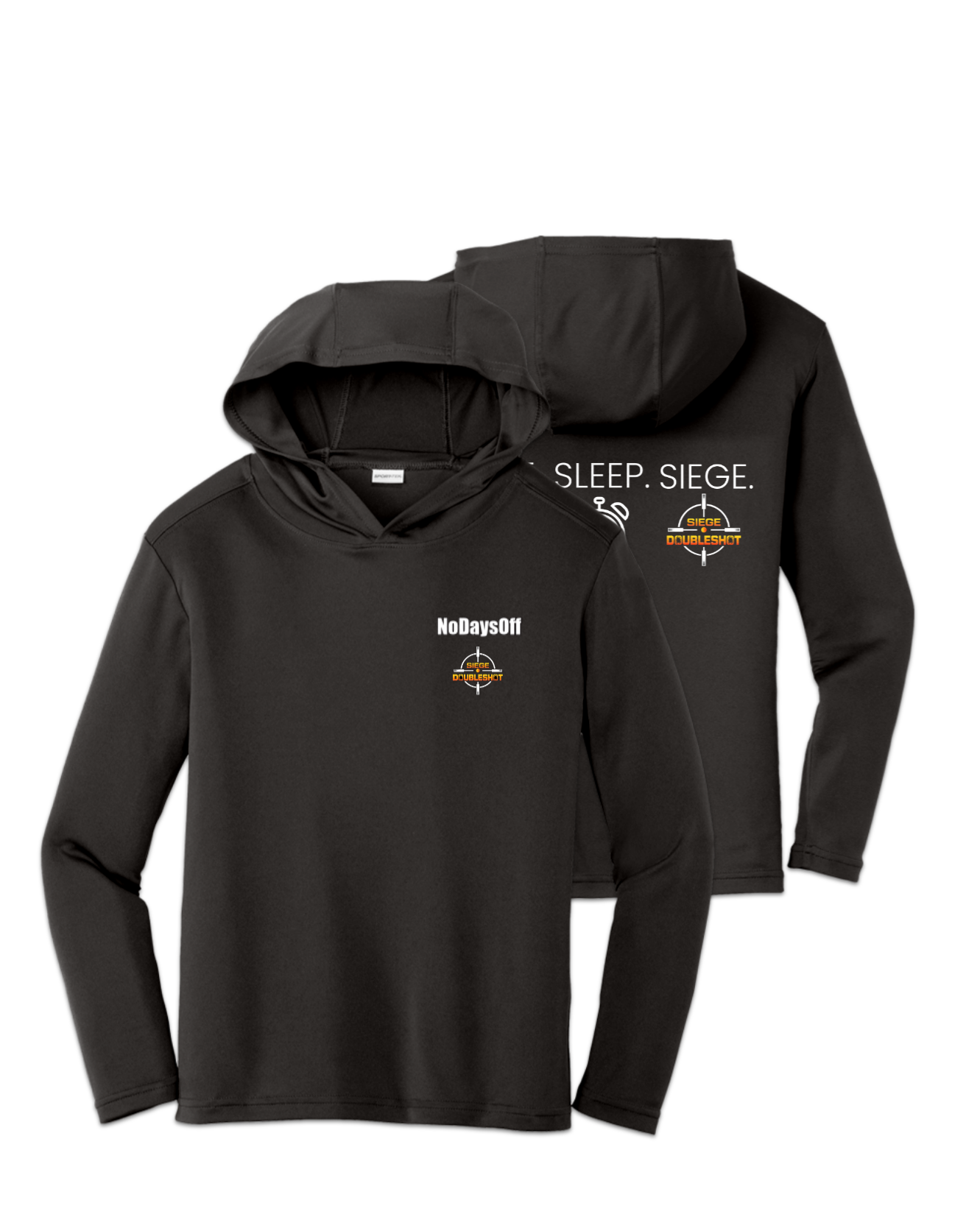 Rendered product preview, stack