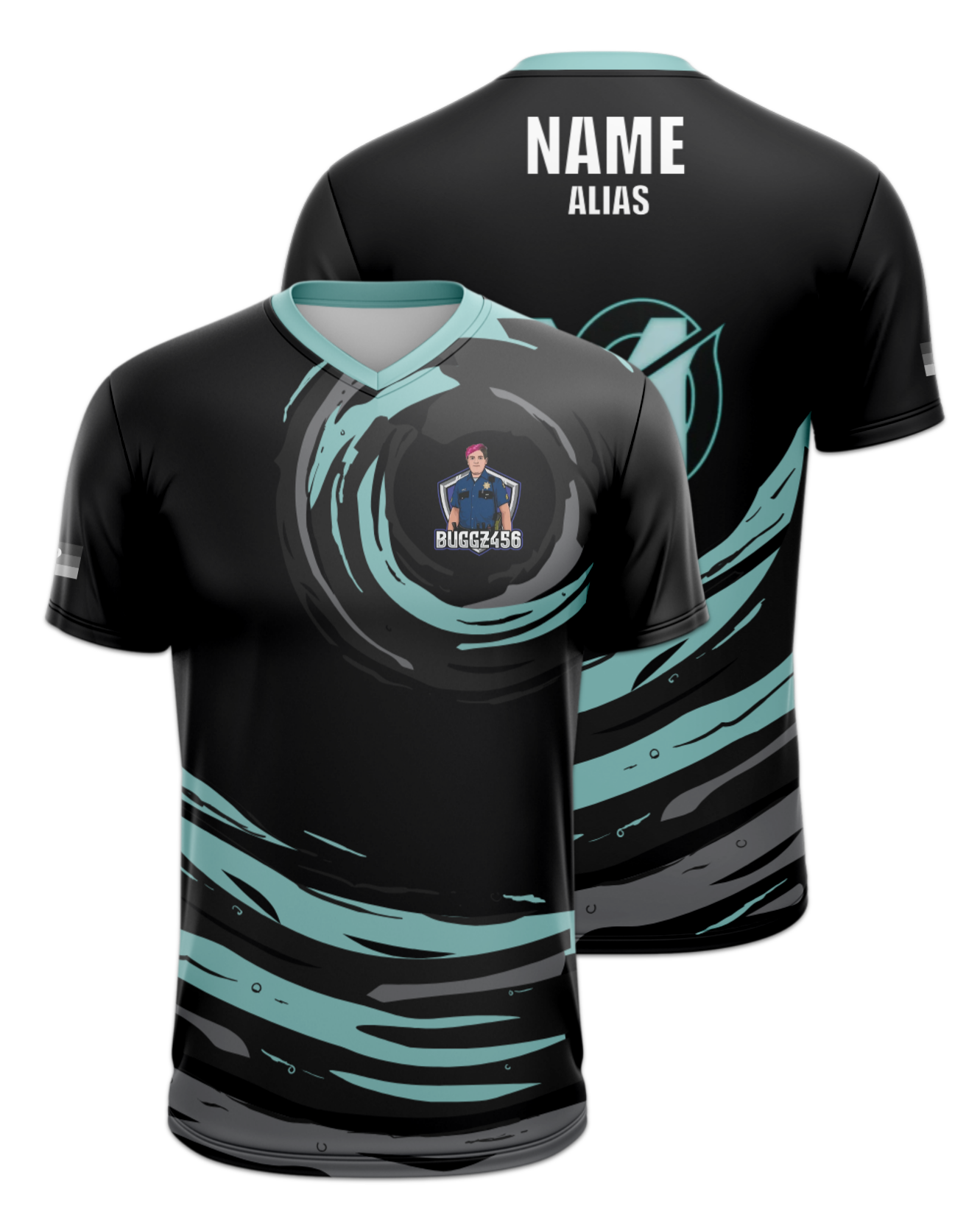 Rendered product preview, stack