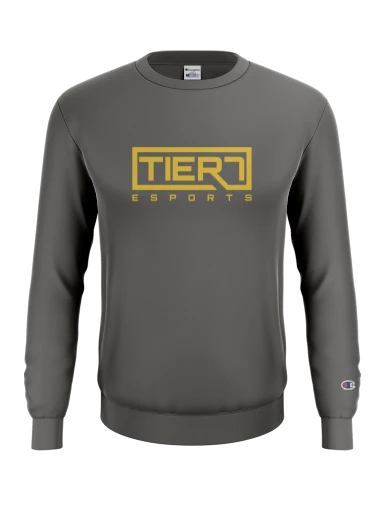 Champion Reverse Weave Garment-Dyed Crewneck Sweatshirt preview, front