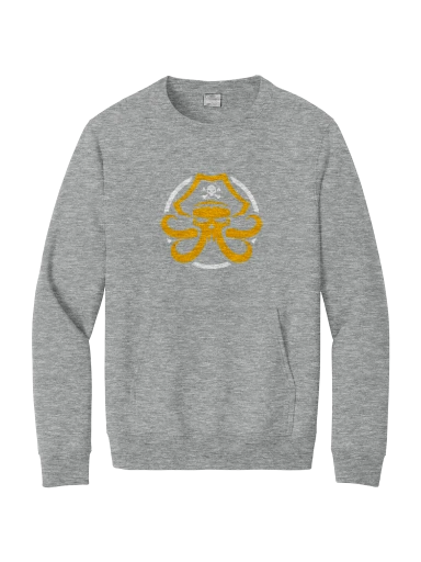 Port & Co Core Fleece Crewneck Pocket Sweatshirt preview, front