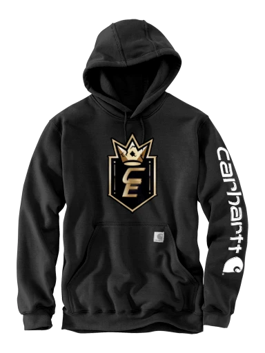 Carhartt Midweight Hooded Logo Sweatshirt preview, front