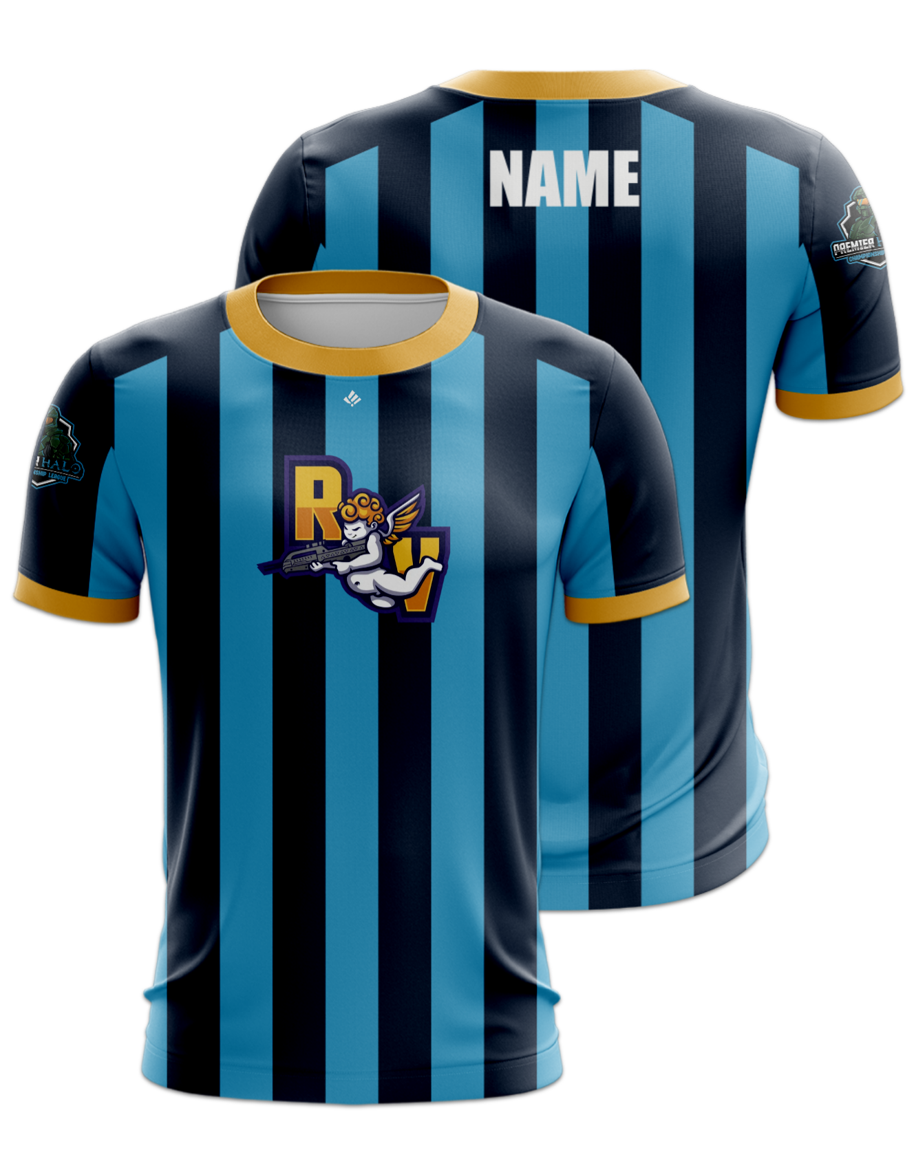 Rendered product preview, stack