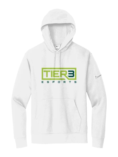 Tier 3 Fan Store Nike Club Fleece Sleeve Swoosh Pullover Hoodie preview, front