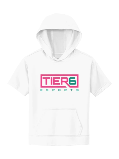 Tier 6 Fundraising Store Youth Sport-Wick Fleece Short Sleeve Hooded Pullover preview, front