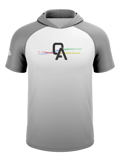 Sublimated Short Sleeve Hooded T-Shirt preview, front