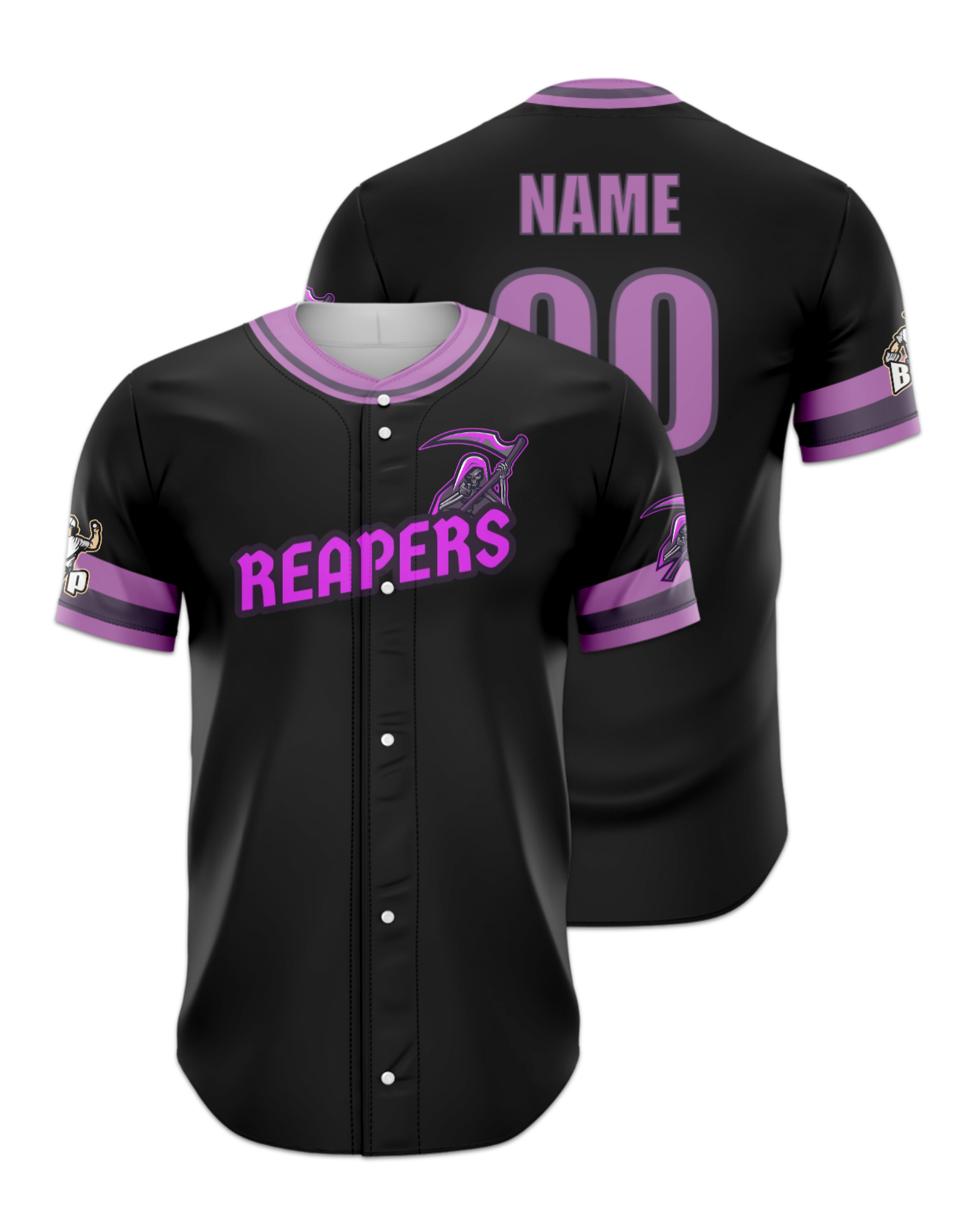 Rendered product preview, stack