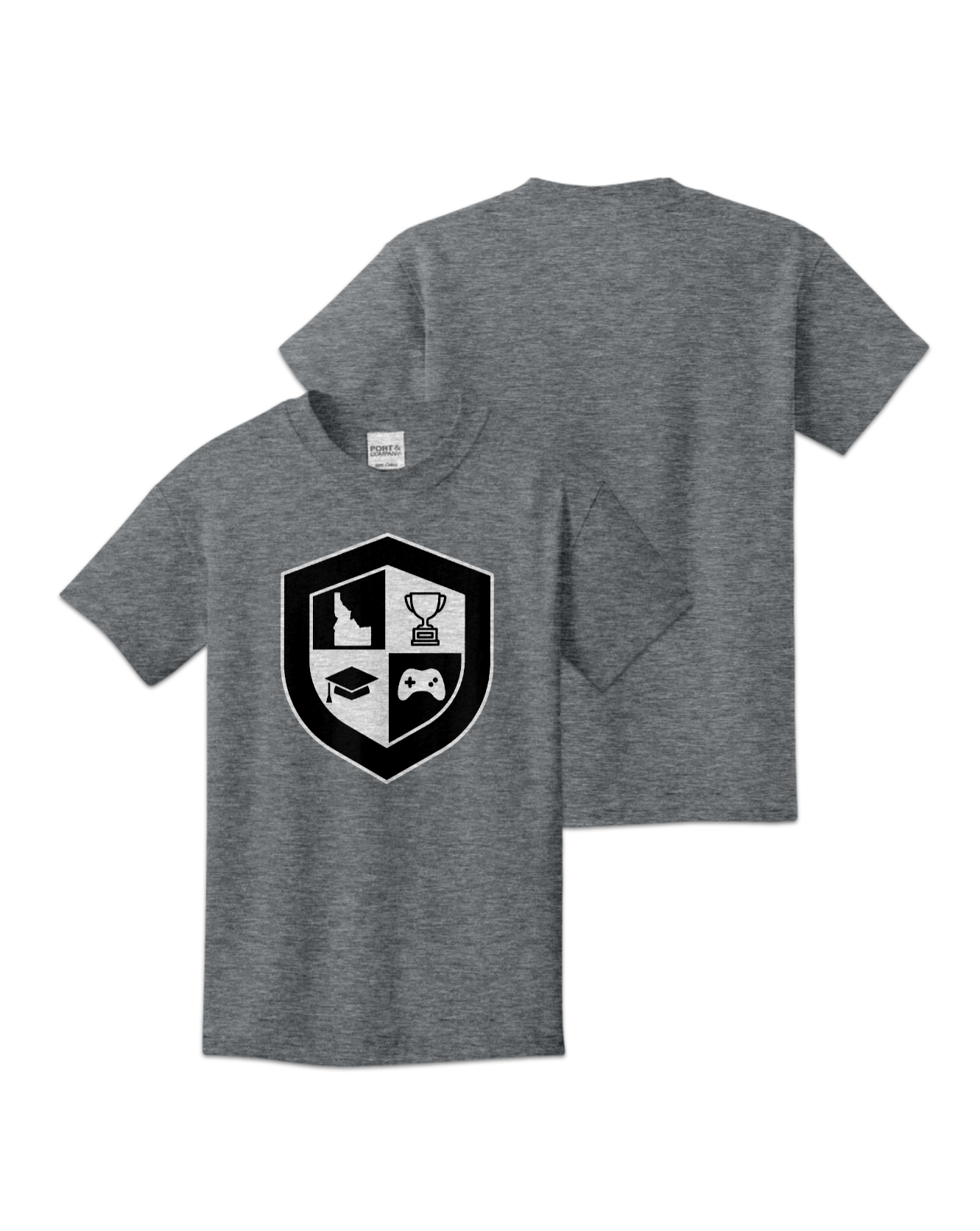 Rendered product preview, stack