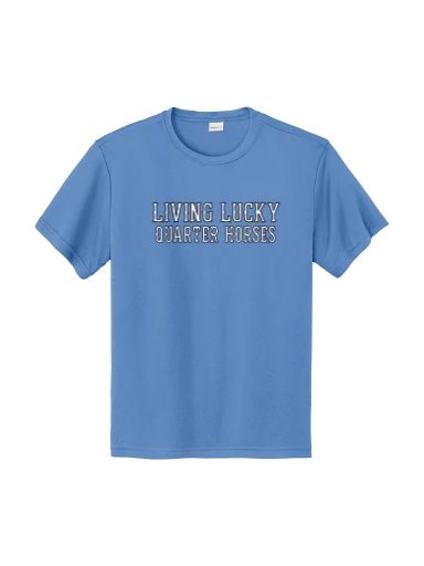 Feeling Lucky Youth Tee Blue preview, front
