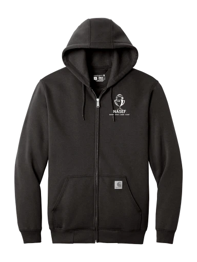 Carhartt Midweight Hooded Zip-Front Sweatshirt preview, front