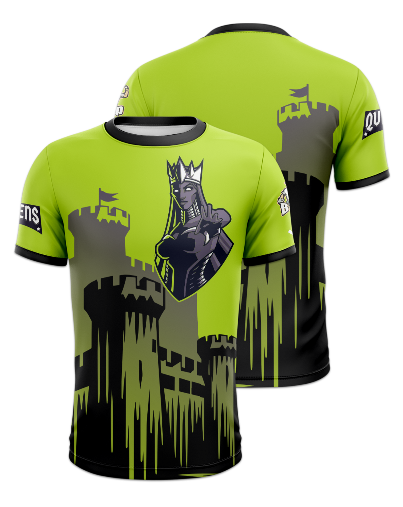 Rendered product preview, stack