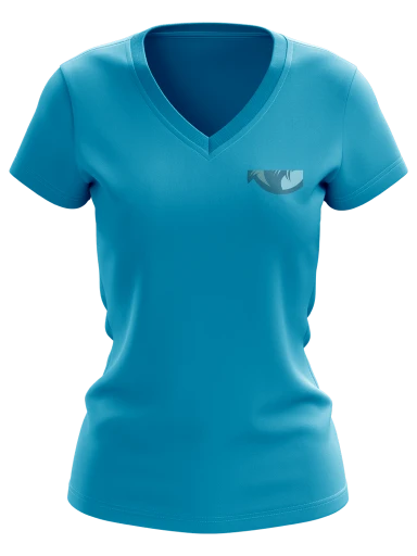 Woman's V-Neck Tee V3 preview, front
