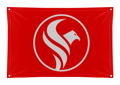 Banner with Grommets preview, front
