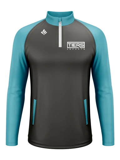 Tier 5 Fundraising Store Men's Pocketed Long Sleeve 1/4 Zip preview, front