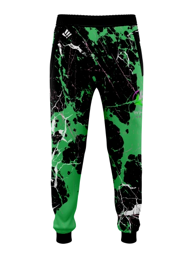 Custom Sublimated Men's Feels Like Cotton Joggers preview, front