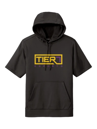 Sport-Wick Fleece Short Sleeve Hooded Pullover preview, front
